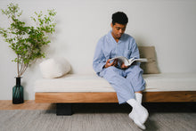 画像をギャラリービューアに読み込む, Silk Mixed Rib socks