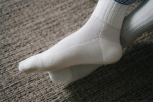 Load image into Gallery viewer, Silk Mixed Rib socks
