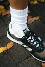 Load image into Gallery viewer, Silk Mixed Rib socks

