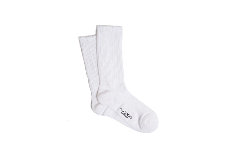 Silk Mixed Rib socks